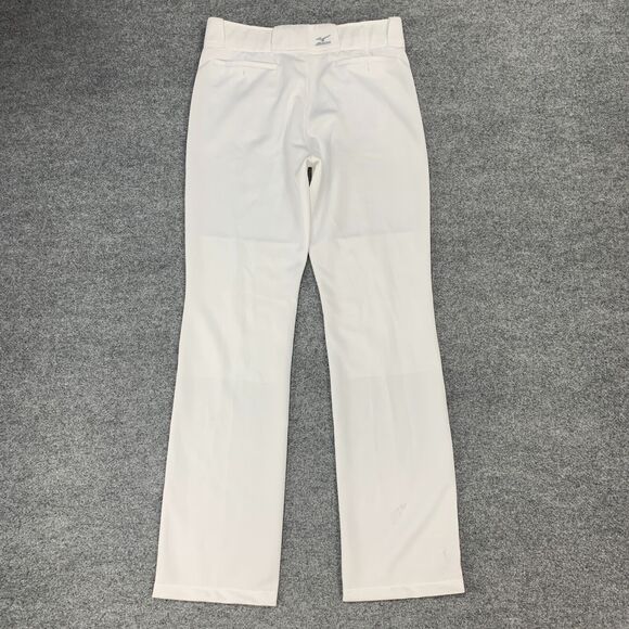 Mizuno Baseball Pant Mens XL Extra Large White Flex Waistband Belt Loops - Picture 7 of 14